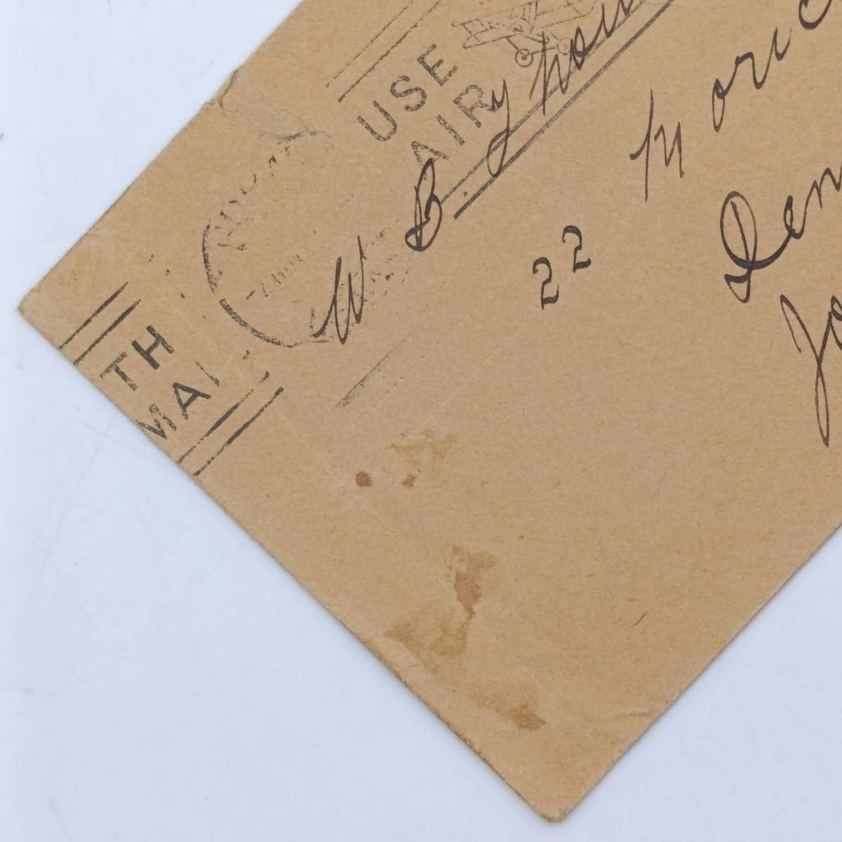 1929 Postal Cover from Australia to Johannesburg, South Africa with black swan stamp