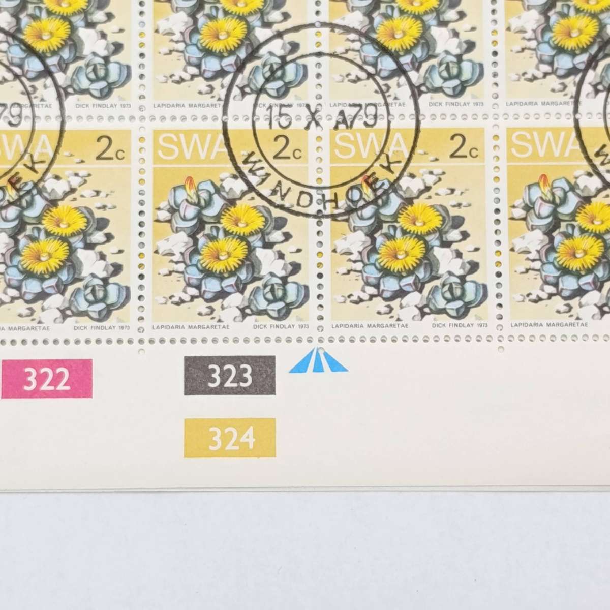 South West Africa SACC 251BF set of full sheets - mint and used