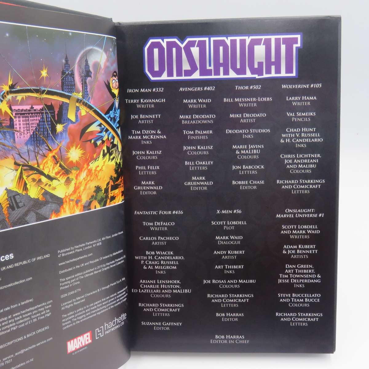 Marvel #158 Onslaught Part Four graphic novel
