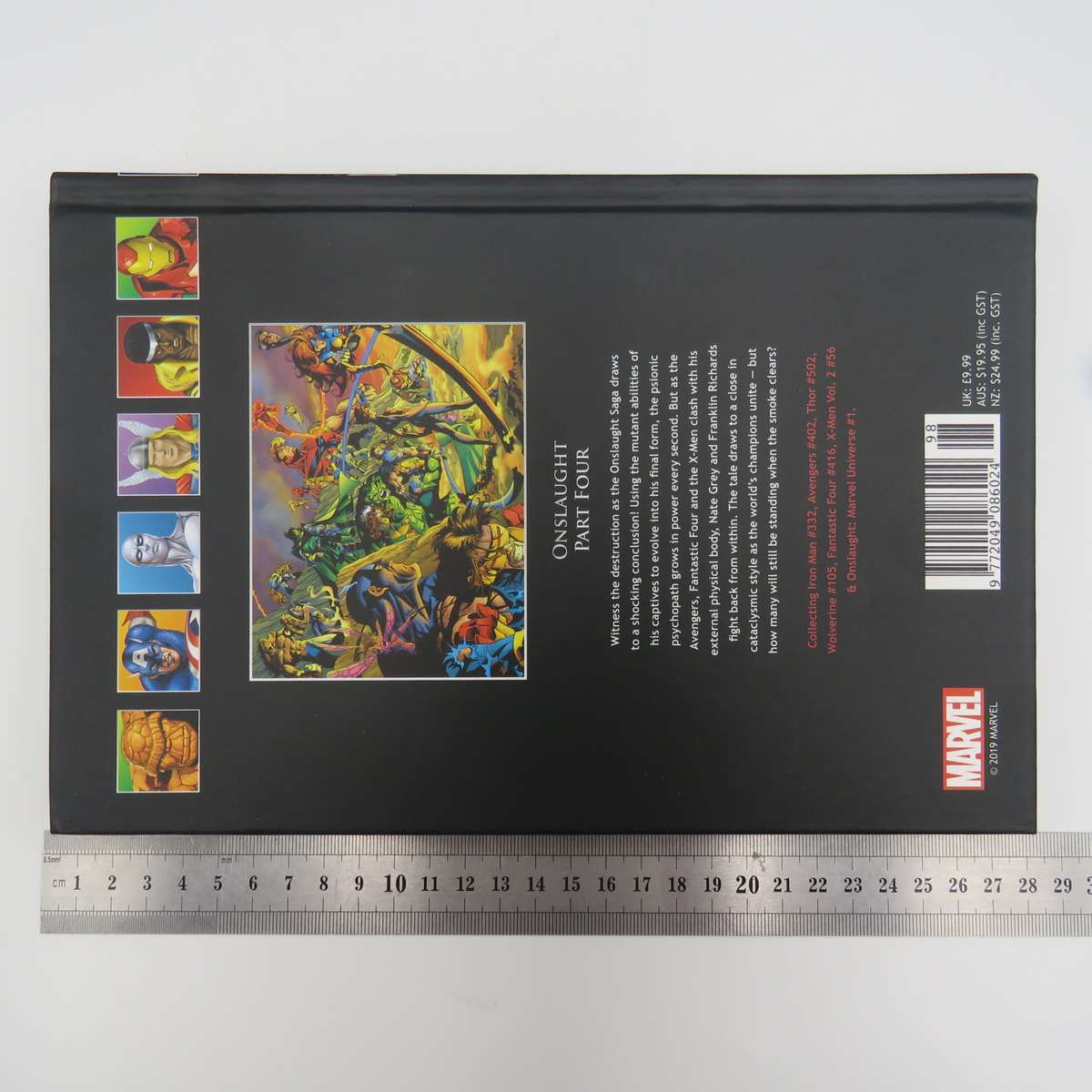 Marvel #158 Onslaught Part Four graphic novel