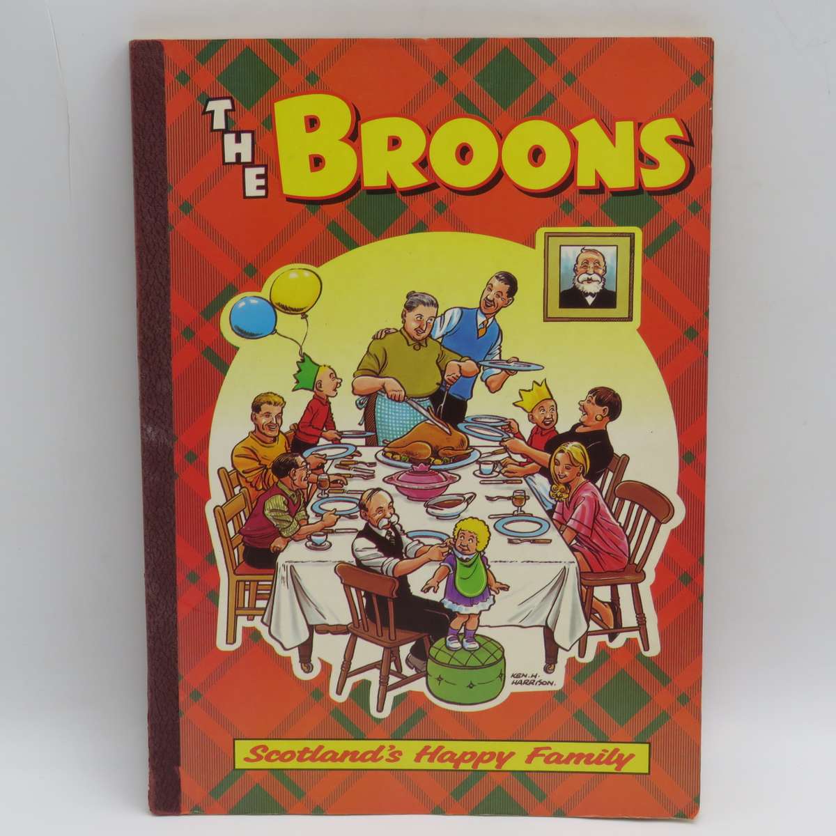 Lot of 2 The Broons - Scotland`s Happy family comic books