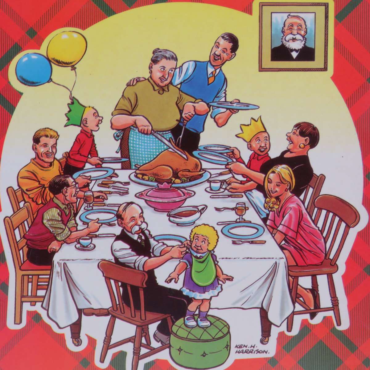 Lot of 2 The Broons - Scotland`s Happy family comic books