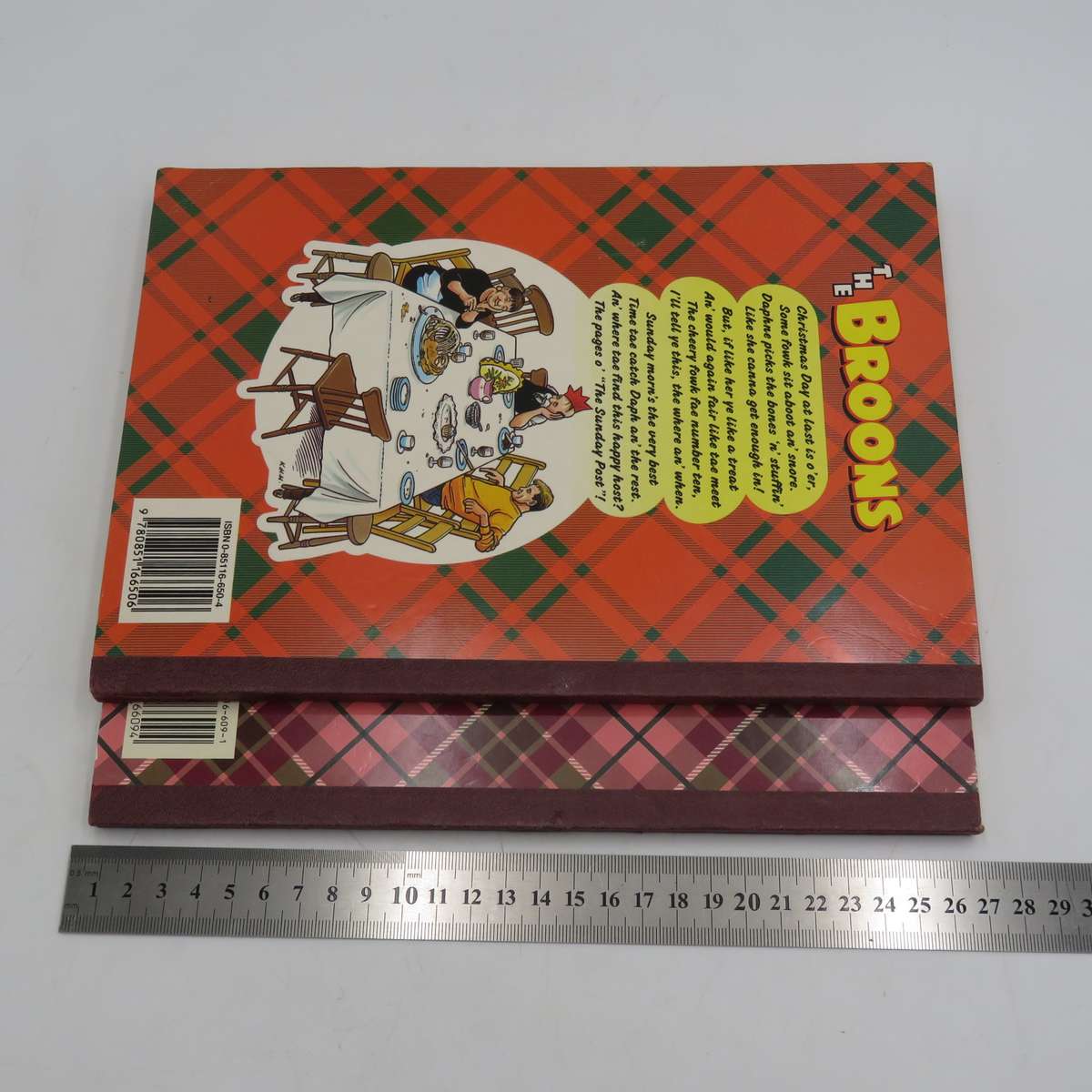 Lot of 2 The Broons - Scotland`s Happy family comic books