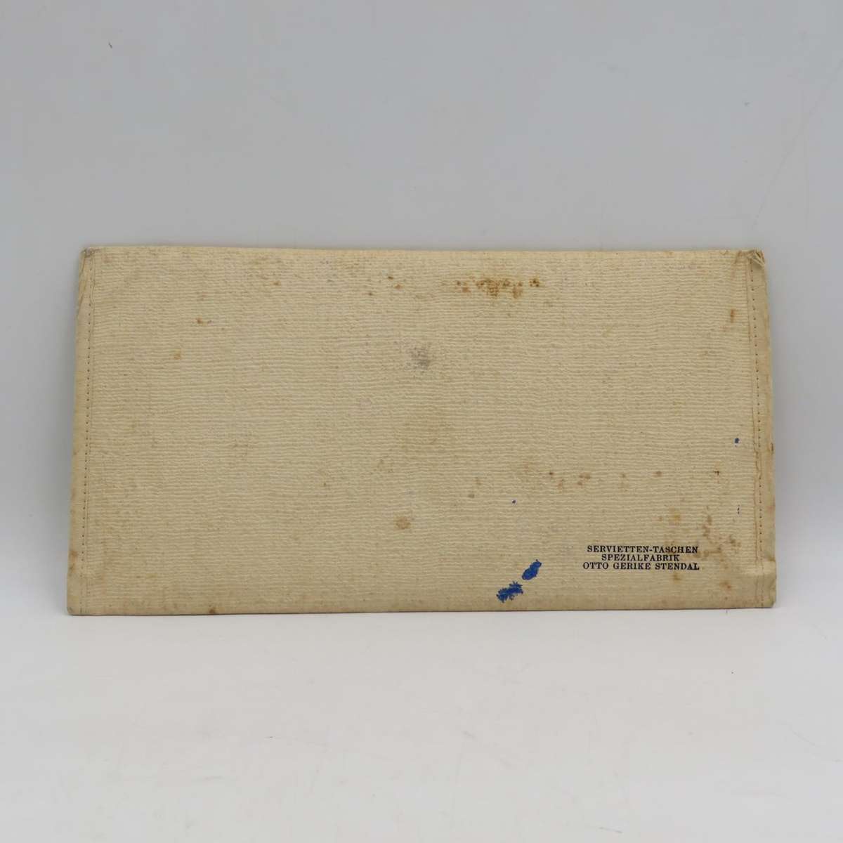 Vintage Deutsche Afrika-Linien document pouch with two menus and two notebooks with pencils for ship
