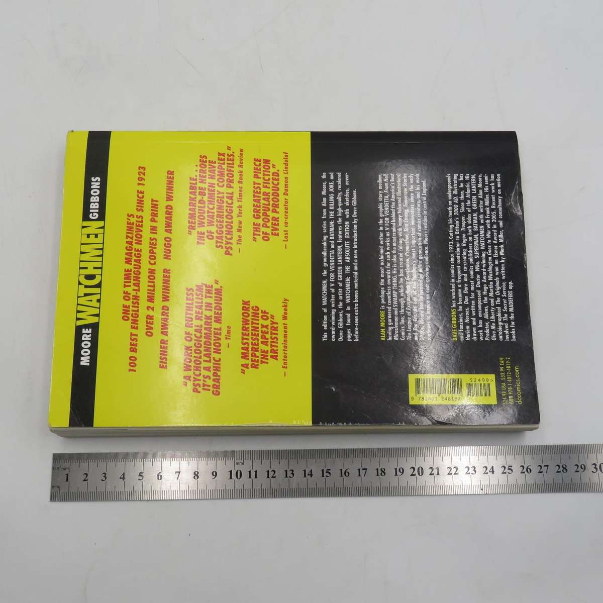 Watchmen graphic novel by Alan Moore and Dave Gibbons