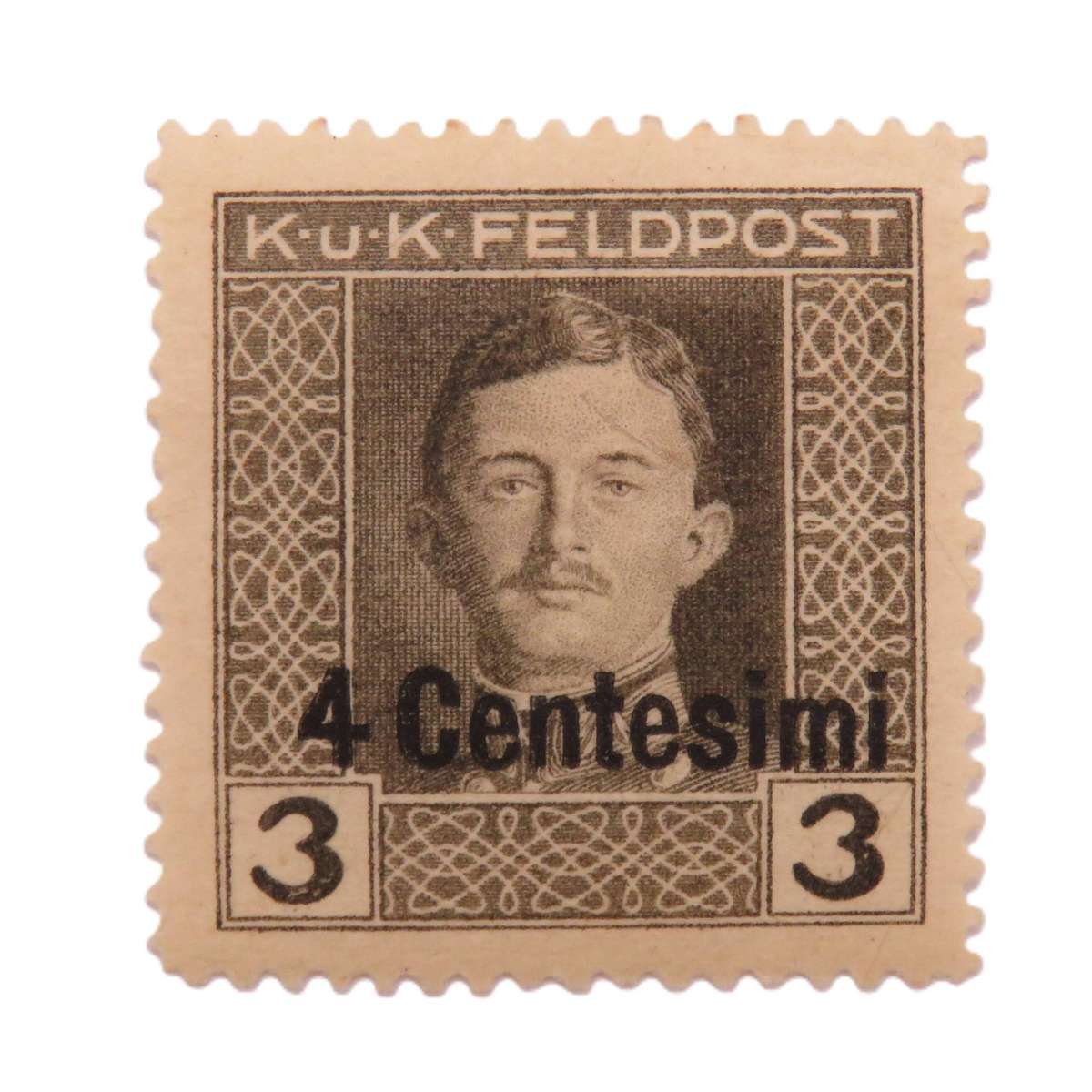 Austria K.U.K. Feldpost WW1 overprinted set of 18 stamps - mint hinged