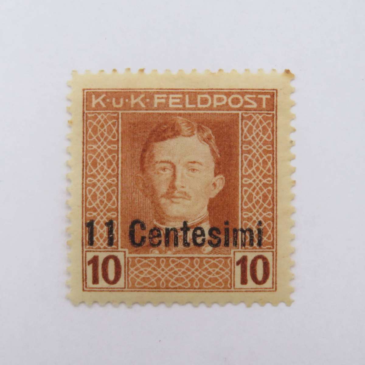 Austria K.U.K. Feldpost WW1 overprinted set of 18 stamps - mint hinged