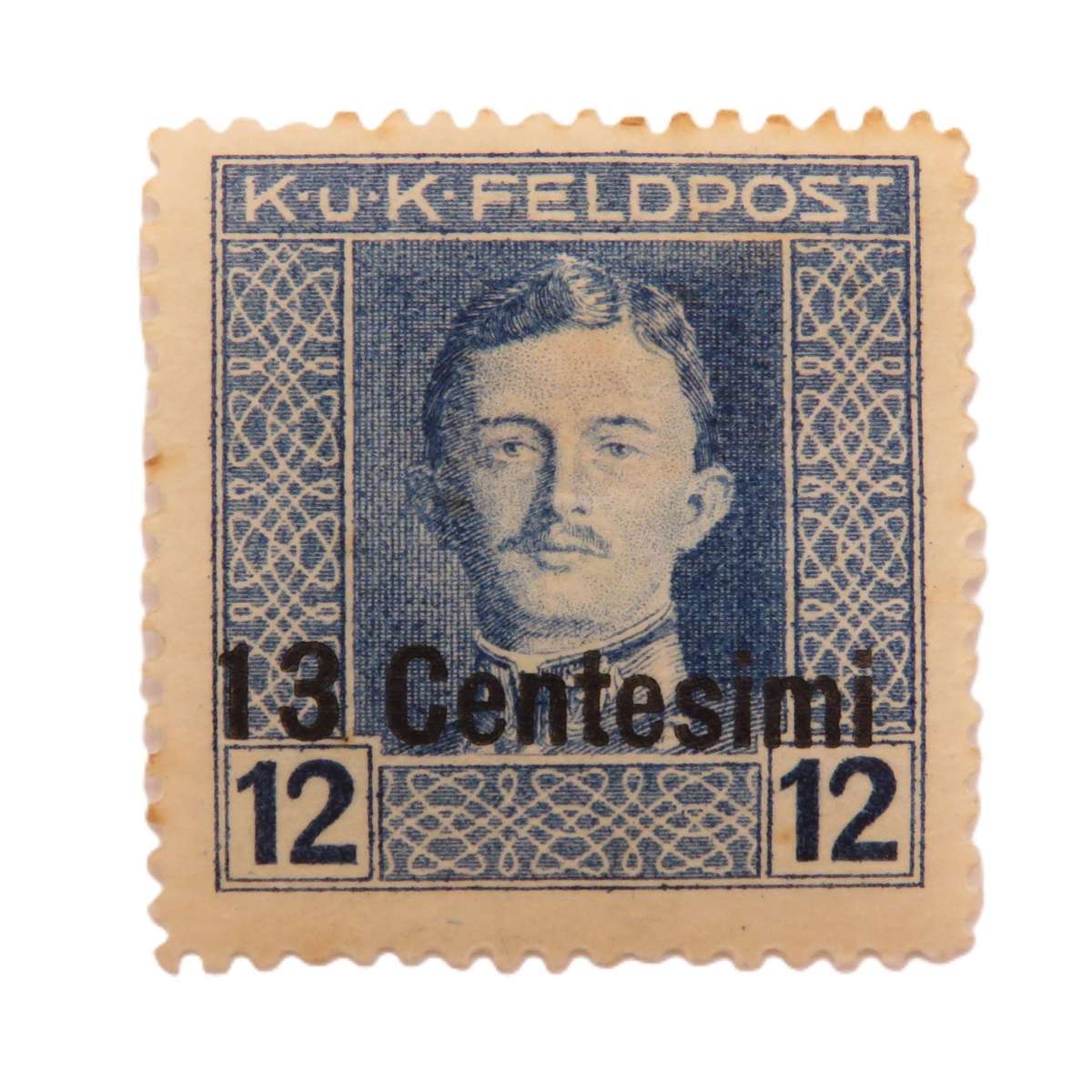 Austria K.U.K. Feldpost WW1 overprinted set of 18 stamps - mint hinged