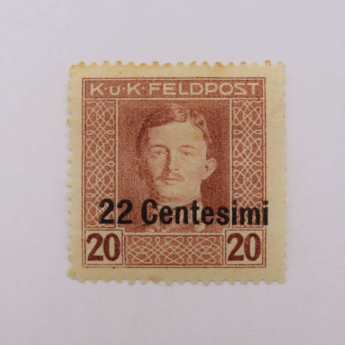 Austria K.U.K. Feldpost WW1 overprinted set of 18 stamps - mint hinged