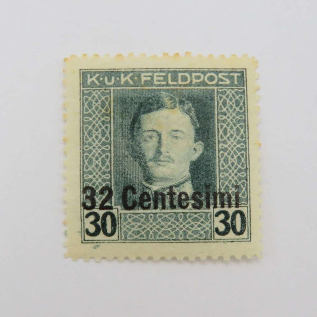 Austria K.U.K. Feldpost WW1 overprinted set of 18 stamps - mint hinged