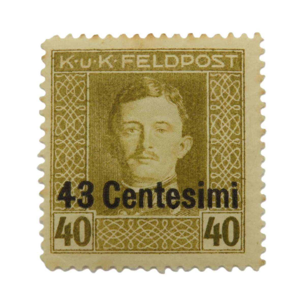 Austria K.U.K. Feldpost WW1 overprinted set of 18 stamps - mint hinged