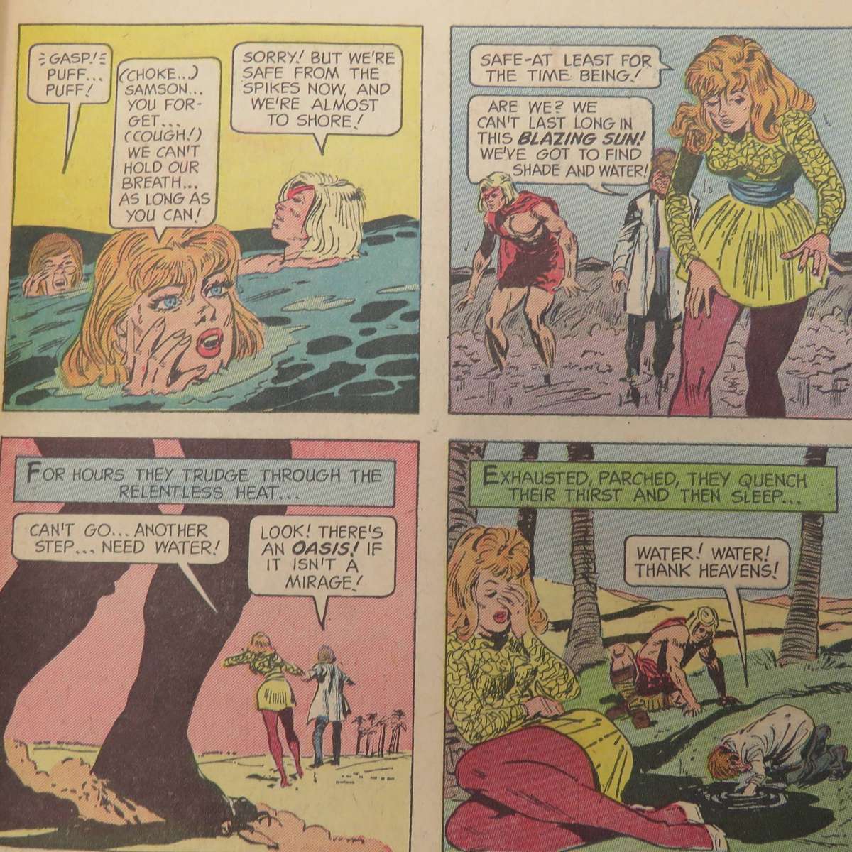 Vintage Mighty Samson #14 comic book, May 1968 - Gold Key