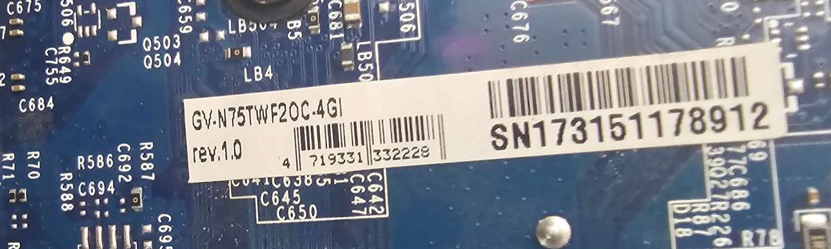 GA-H270-Gaming 3 mobo, i5-7500, 16GB DDR4, 256GB m.2 SSD, 500W PSU, GTX 750 Ti 4GB - spares/repairs