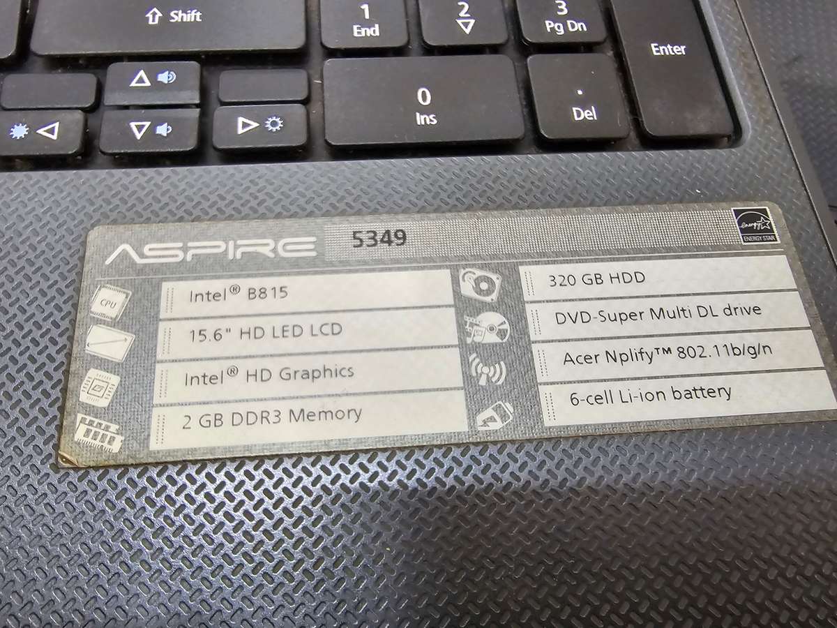 3 x Acer Aspire laptops - Spares or repairs
