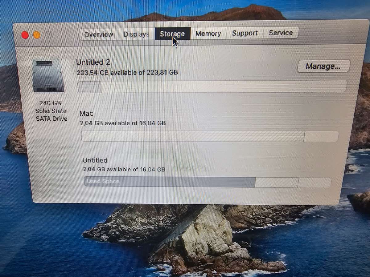 Apple Macbook Pro i5 dual core - mid 2012 4GB RAM 500GB HDD - needs a new battery