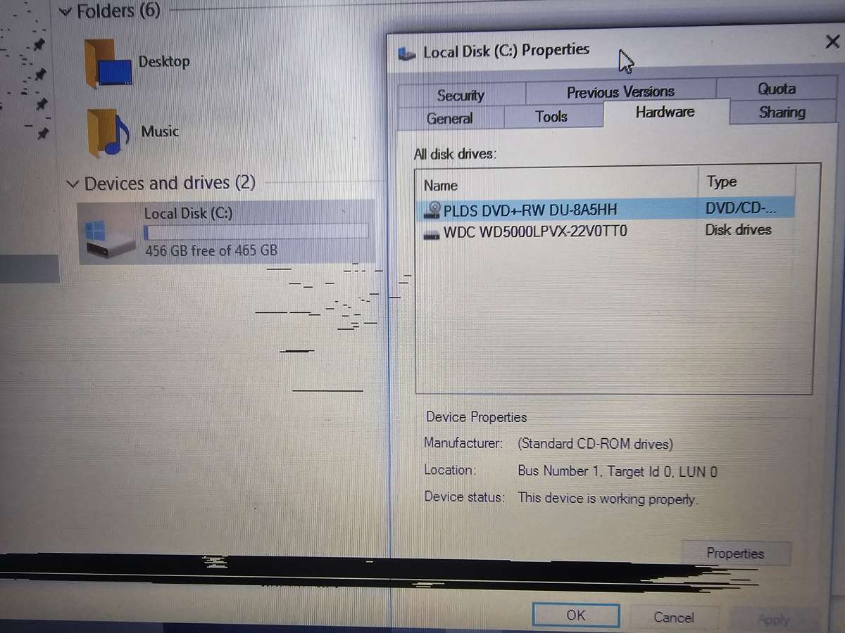 Dell Latitude E6330 i5-3340M 4GB RAM 500GB HDD - Screen damaged, needs new battery