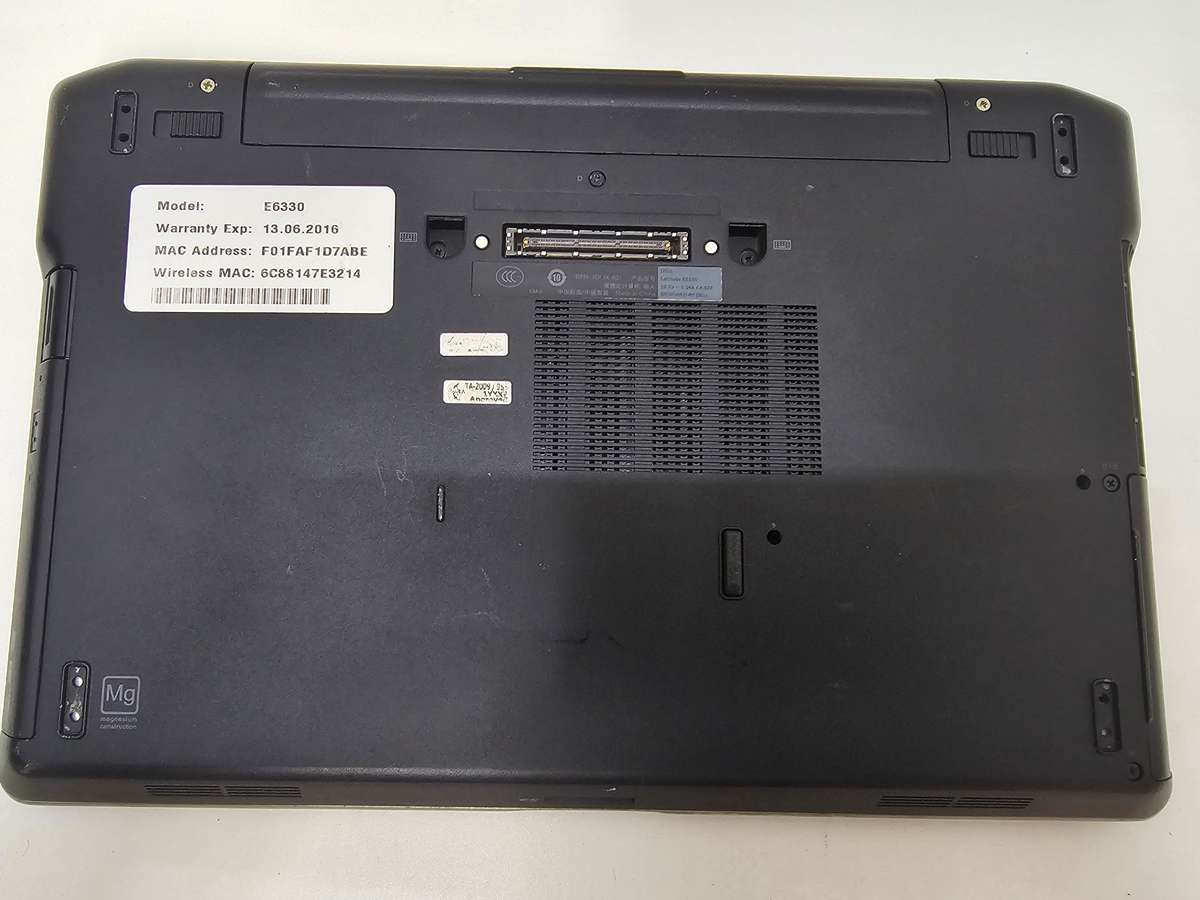Dell Latitude E6330 i5-3340M 4GB RAM 500GB HDD - Screen damaged, needs new battery