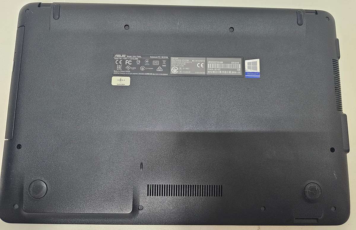 Asus SonicMaster F540L i3-5005U 4GB RAM 1TB HDD