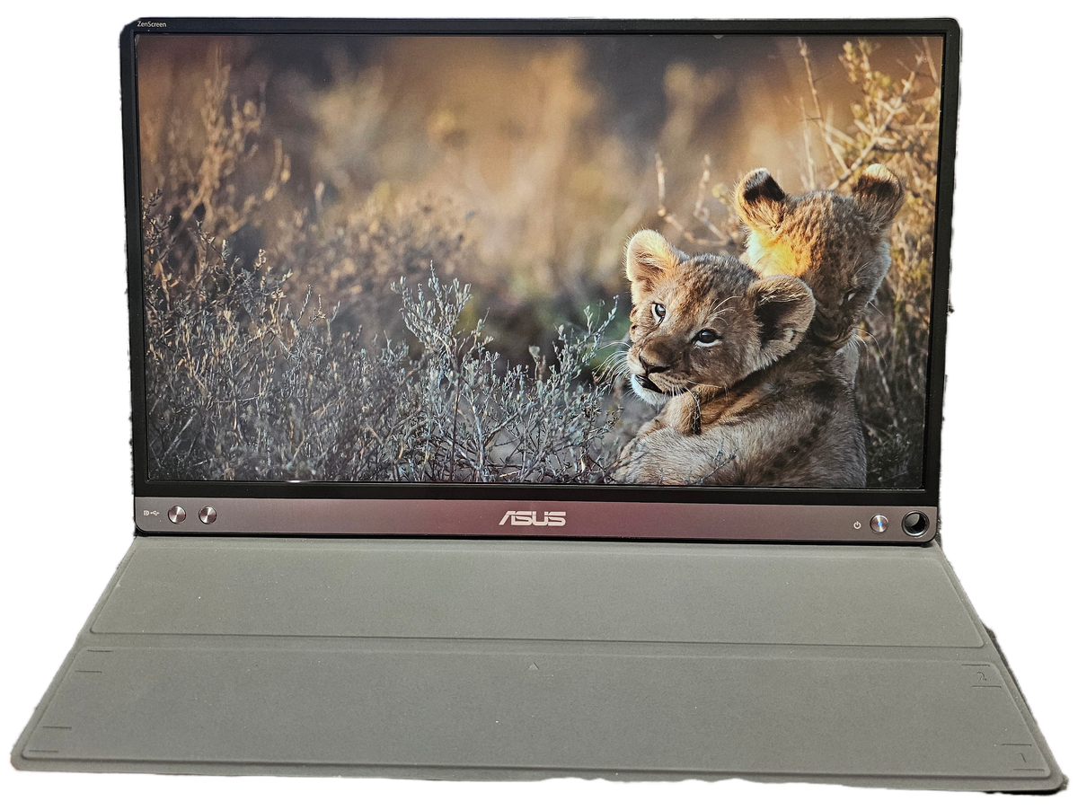 ASUS ZenScreen MB165B Portable USB 15.6` HD Monitor Black