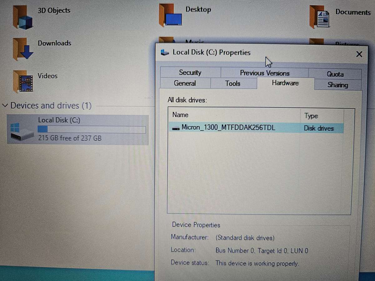 Asus Vivobook i5-8250U 8GB RAM 256GB SSD