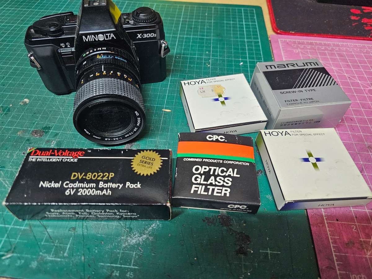 Vintage camera equipment