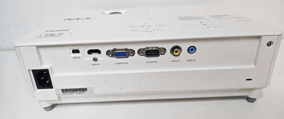 NEC VE303X Projector (27% lamp life remaining)