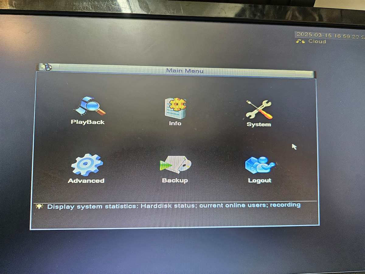 8 Channel DVR !No power adapter or HDD!