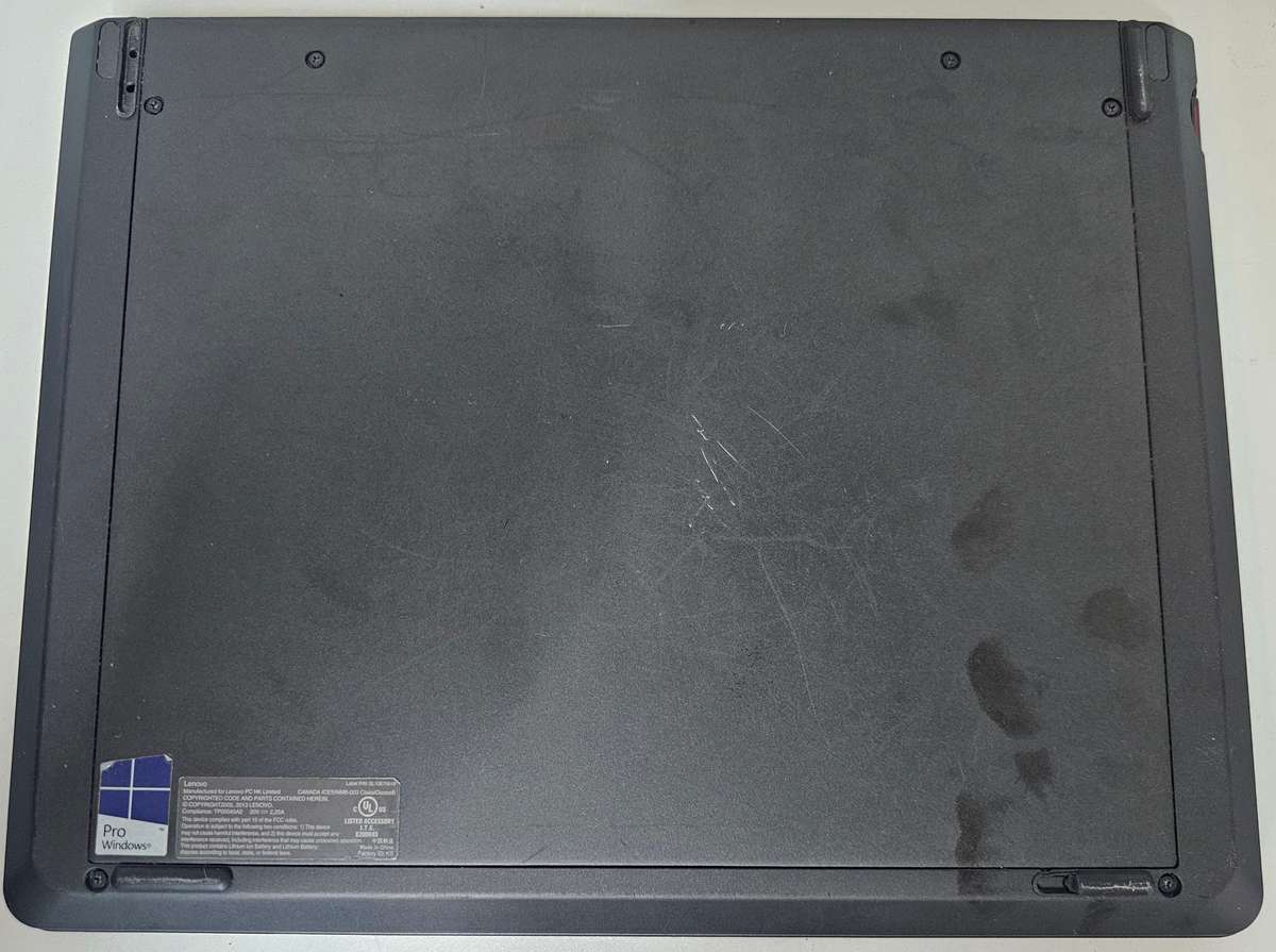 Lenovo ThinkPad Helix 2-in-1 Dead Laptop No Display Sold As Is