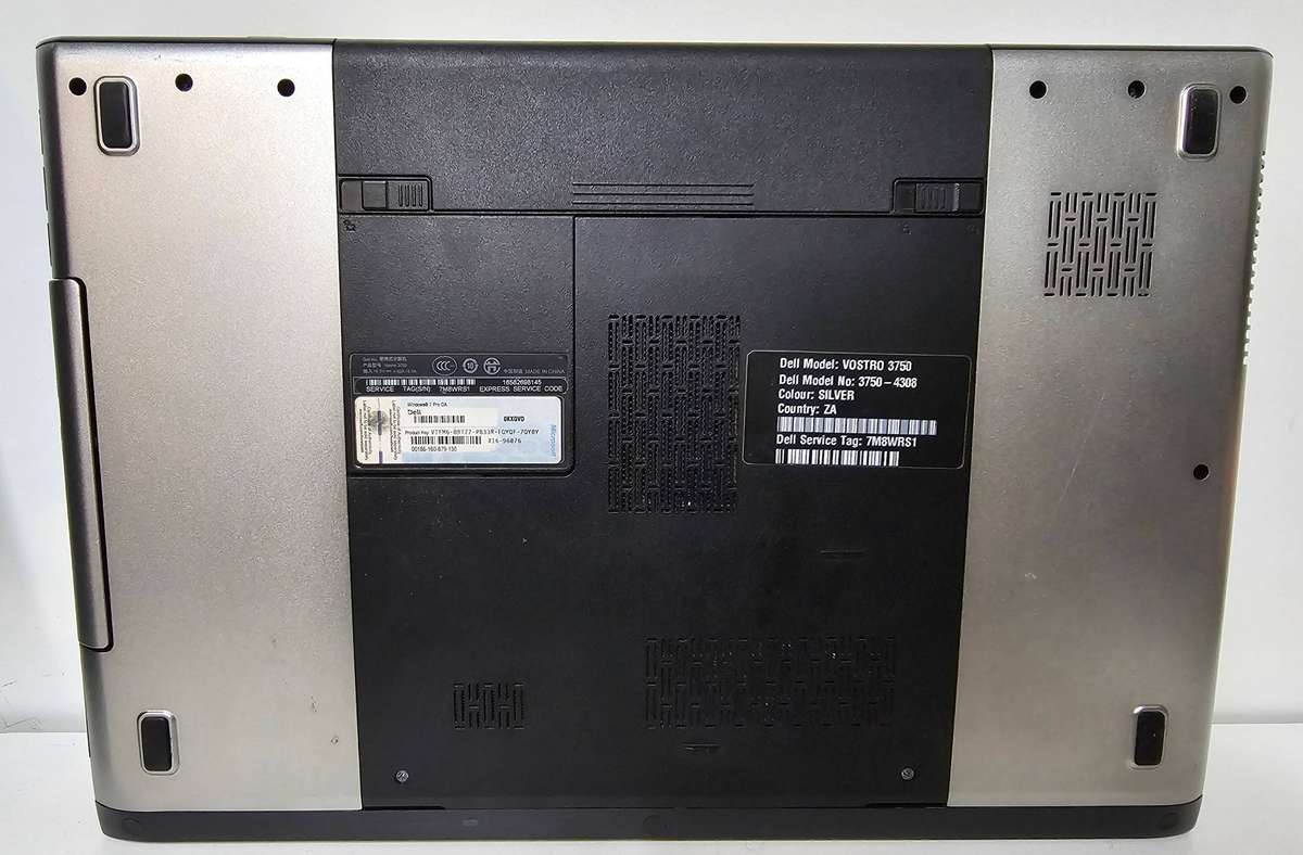 Dell Vostro 3750  i7-2670QM / 6GB RAM / 750GB HDD / 17.3" / Needs new battery + CMOS battery