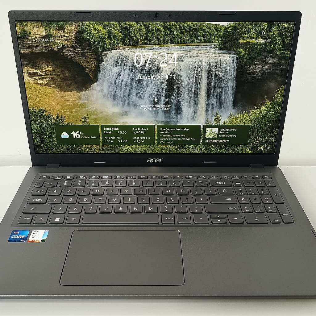 Powerful Acer Aspire i5-1235U laptop  8GB RAM  512GB SSD  Win 11 Pro  USB-C charger included
