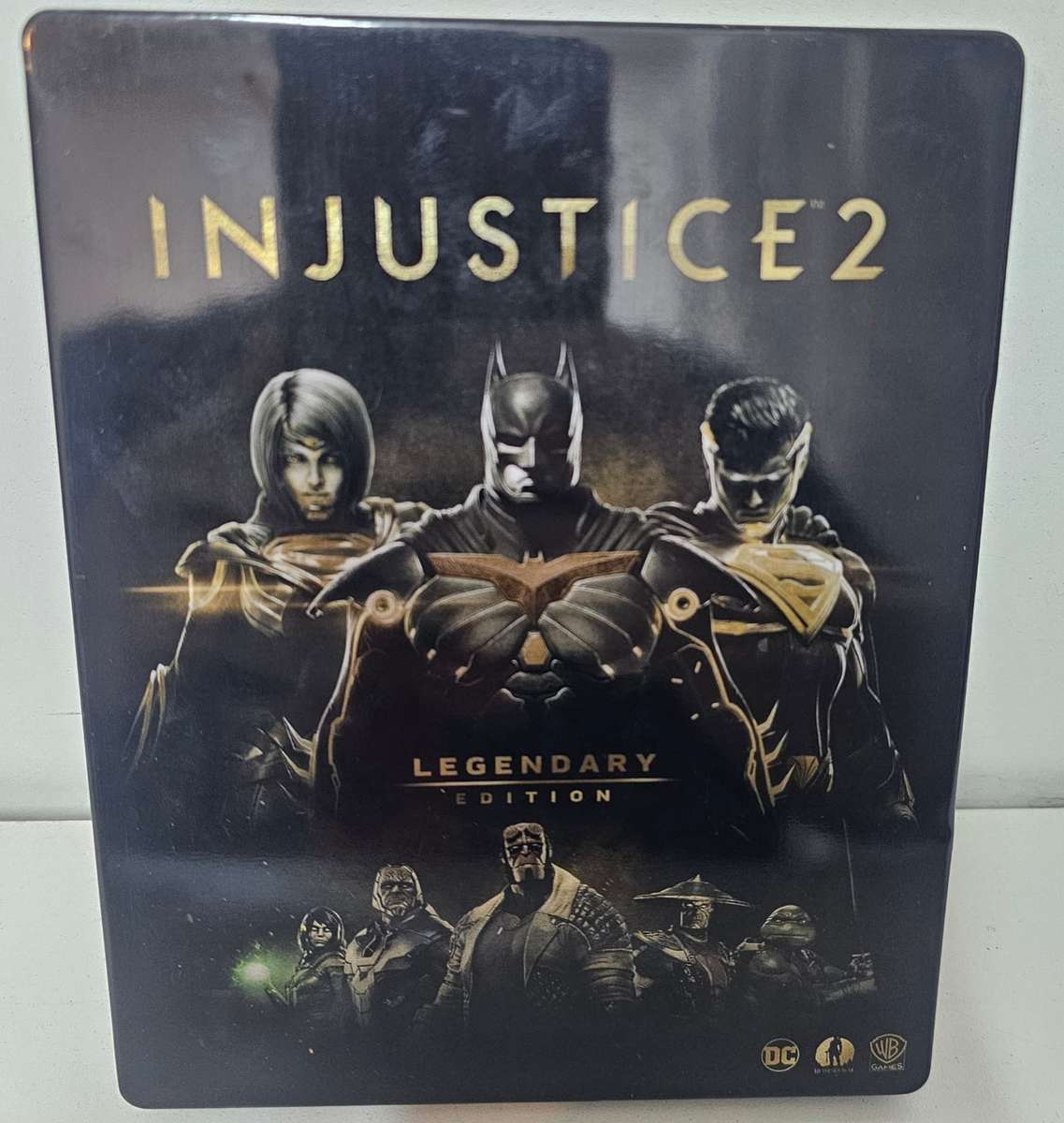 COLLECTOR'S DREAM  2 x PS4 Special Edition STEELBOOKS  INJUSTICE 2 & SHADOW OF MORDOR!