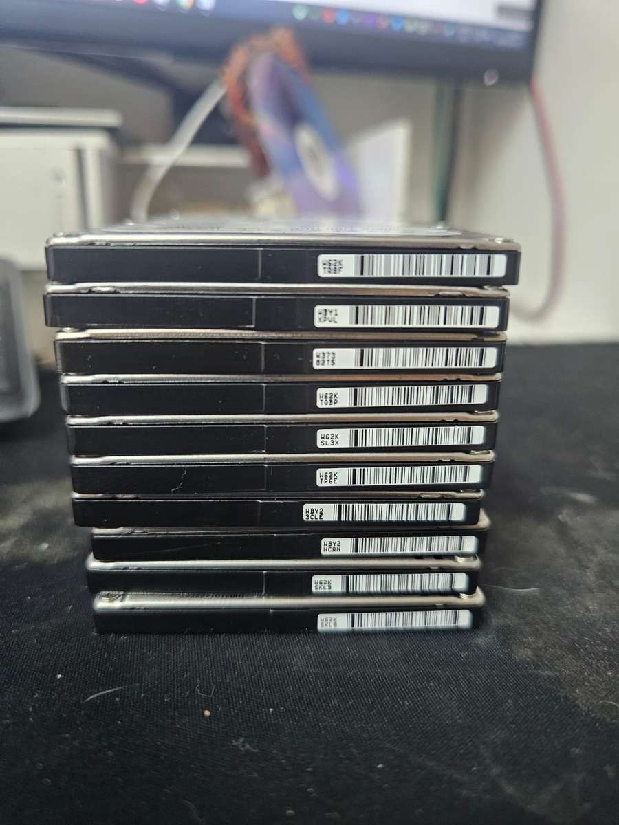 10 x Seagate 500GB Laptop Drives  Cleaned, Tested & Ready!