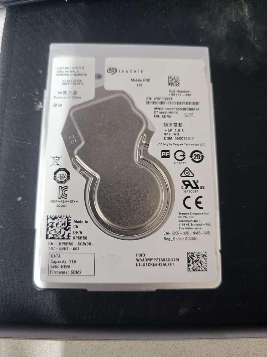 Bulk Lot  5 x 1TB Laptop Hard Drives  Cleaned, Tested & Healthy!