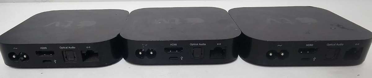 Bulk Apple TV Sale - 3 x Apple TV Units - As-Is