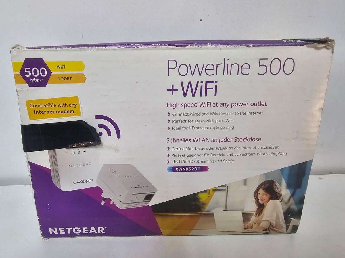 Netgear Powerline 500 + WiFi Kit