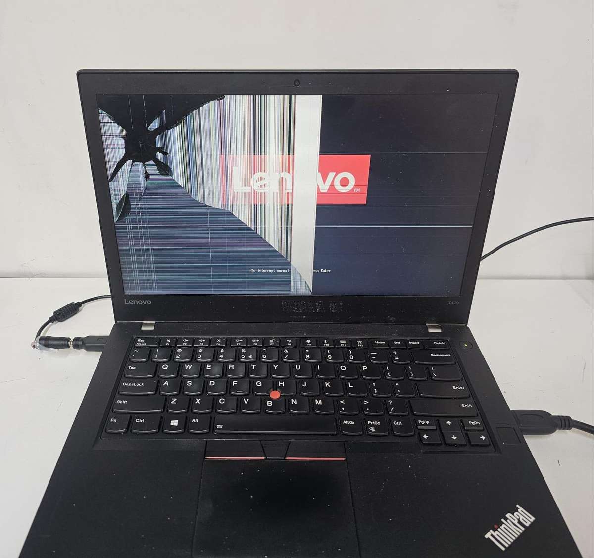2 x Faulty Lenovo T470 Laptops for Spares or Repairs