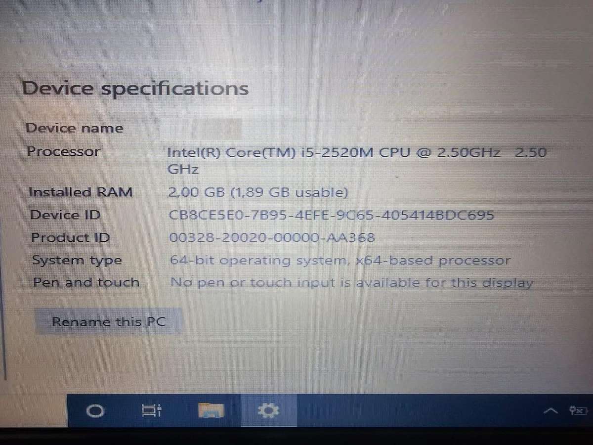 Lenovo ThinkPad T420  i5 Laptop for Spares or Repairs
