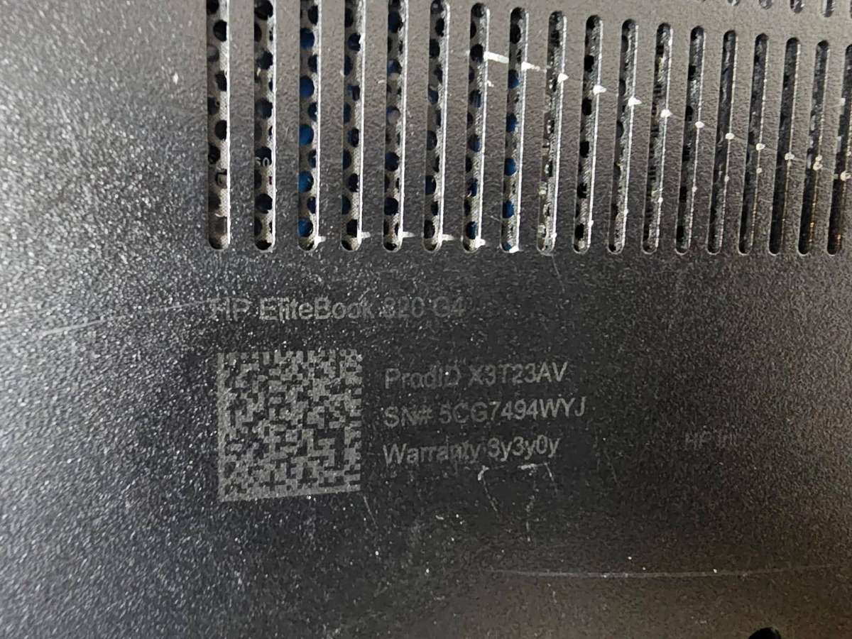 HP EliteBook 820 G4  Core i5 7th Gen  for spares or repairs