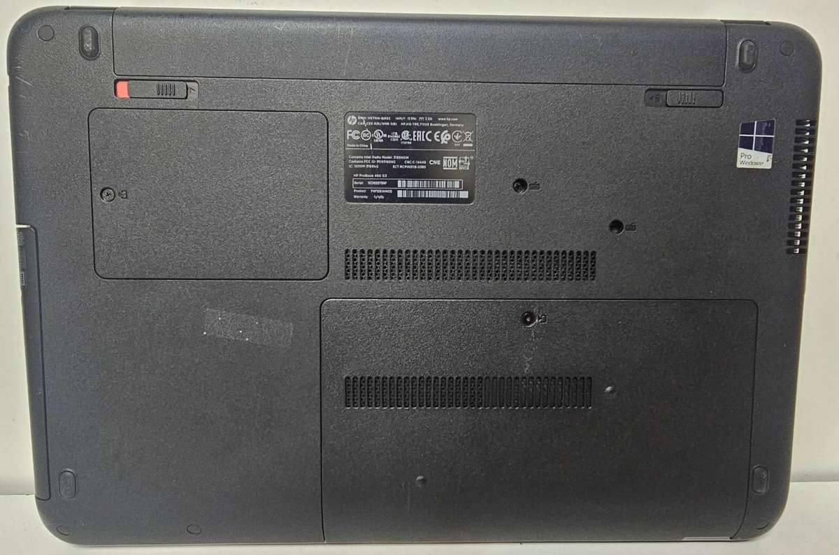 HP ProBook 450 G3  i7-6500U / 16GB RAM / 256GB SSD / 15.6" / Intel HD 520
