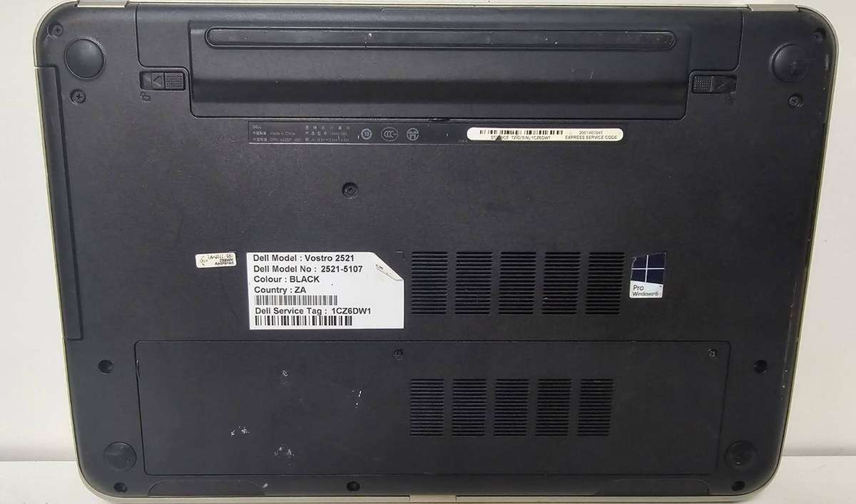 Dell Vostro 2521  i5-3337U / 4GB RAM / 500GB HDD / 15.6"  Needs New Battery No Charger