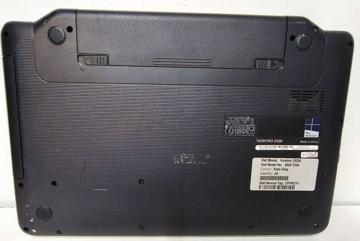 Dell Vostro 2520  i5-3210M / 4GB RAM / 500GB HDD / No Charger