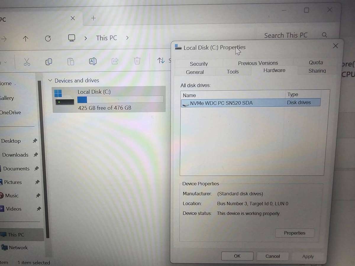 Dell Latitude 5490  i5-8250U / 8GB RAM / 512GB NVMe SSD / 14" FHD / Windows 11 Pro