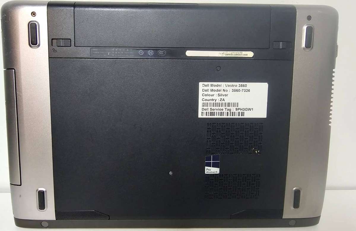 Dell Vostro 3560  i7-3632QM / 8GB RAM / 1TB HDD + 32GB mSATA SSD / 15.6" HD / Needs New Battery