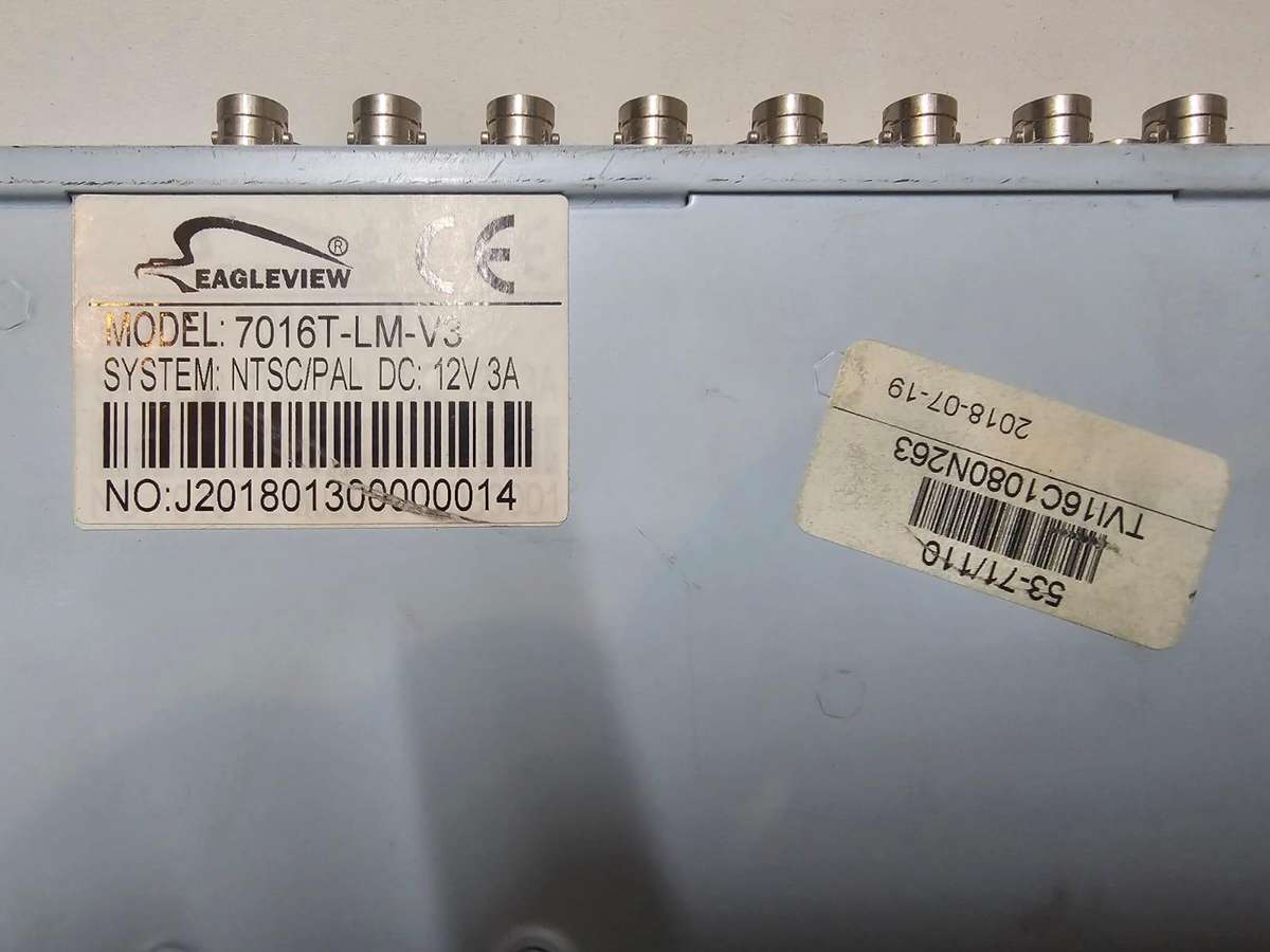 EagleView 16CH CCTV DVR Recorder  Dual 500GB Storage  Model 7016T-LM-V3