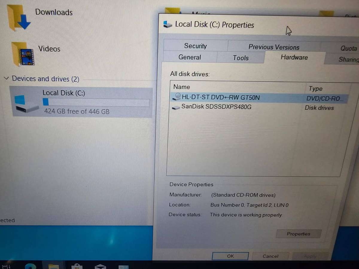 Dell Vostro 3560 i7-3612QM / 6GB RAM / 480GB SSD / Needs New Battery