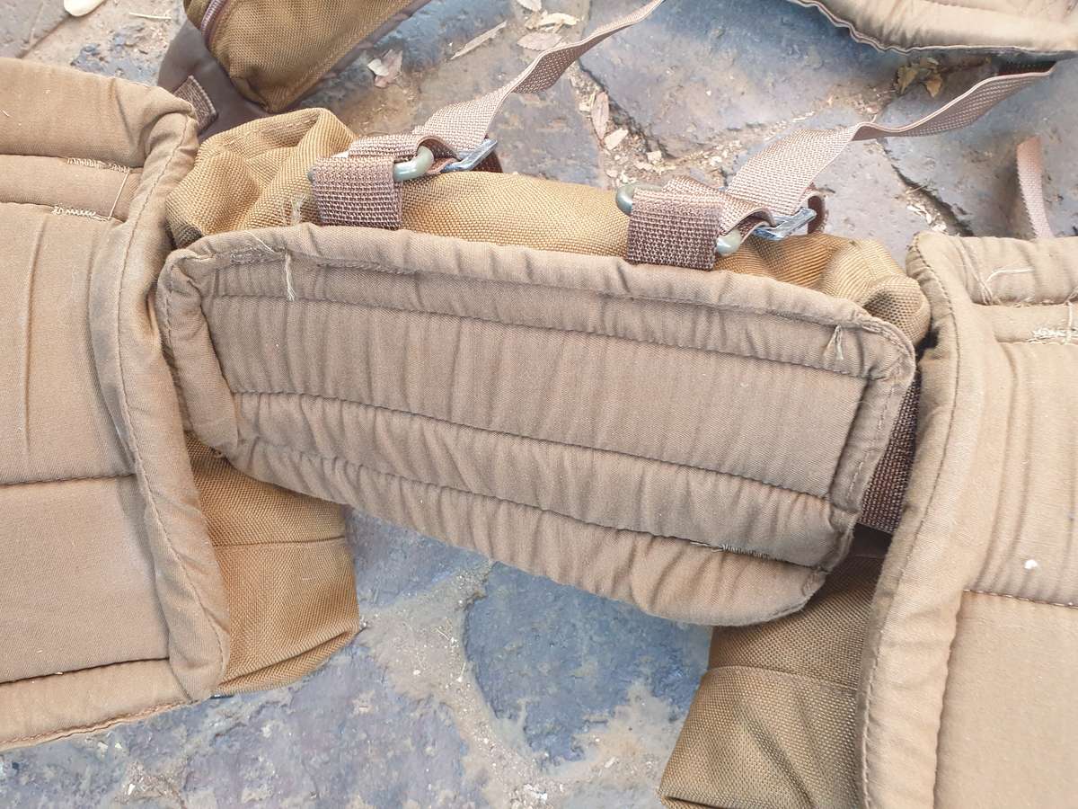 scarce 100% original as new SADF era SA Army Para Battalion Bateleur 90 belt-kit webbing - Textcraft