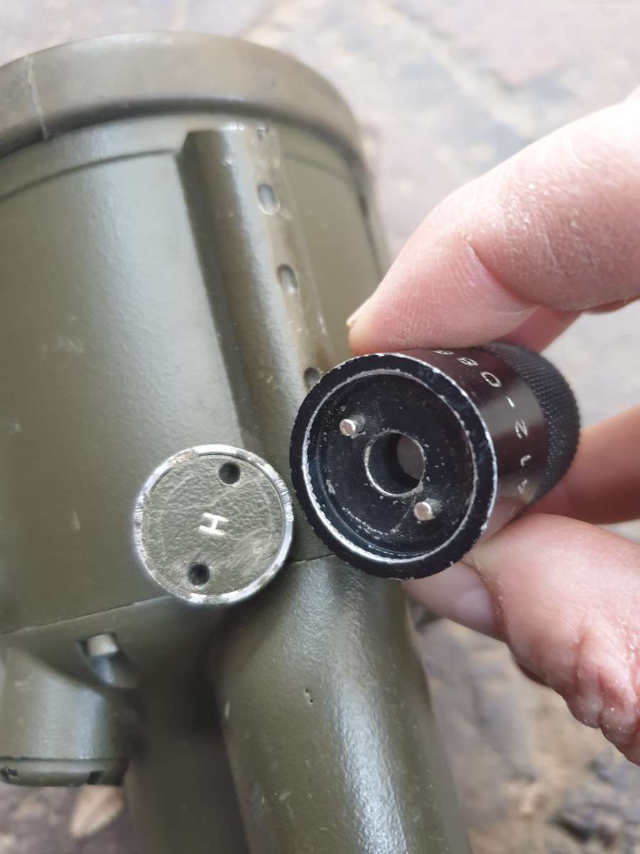 rarely seen SADF issue (ICN nr.) SA Army used Night Vision Device setting tool (spanner) - obsolete