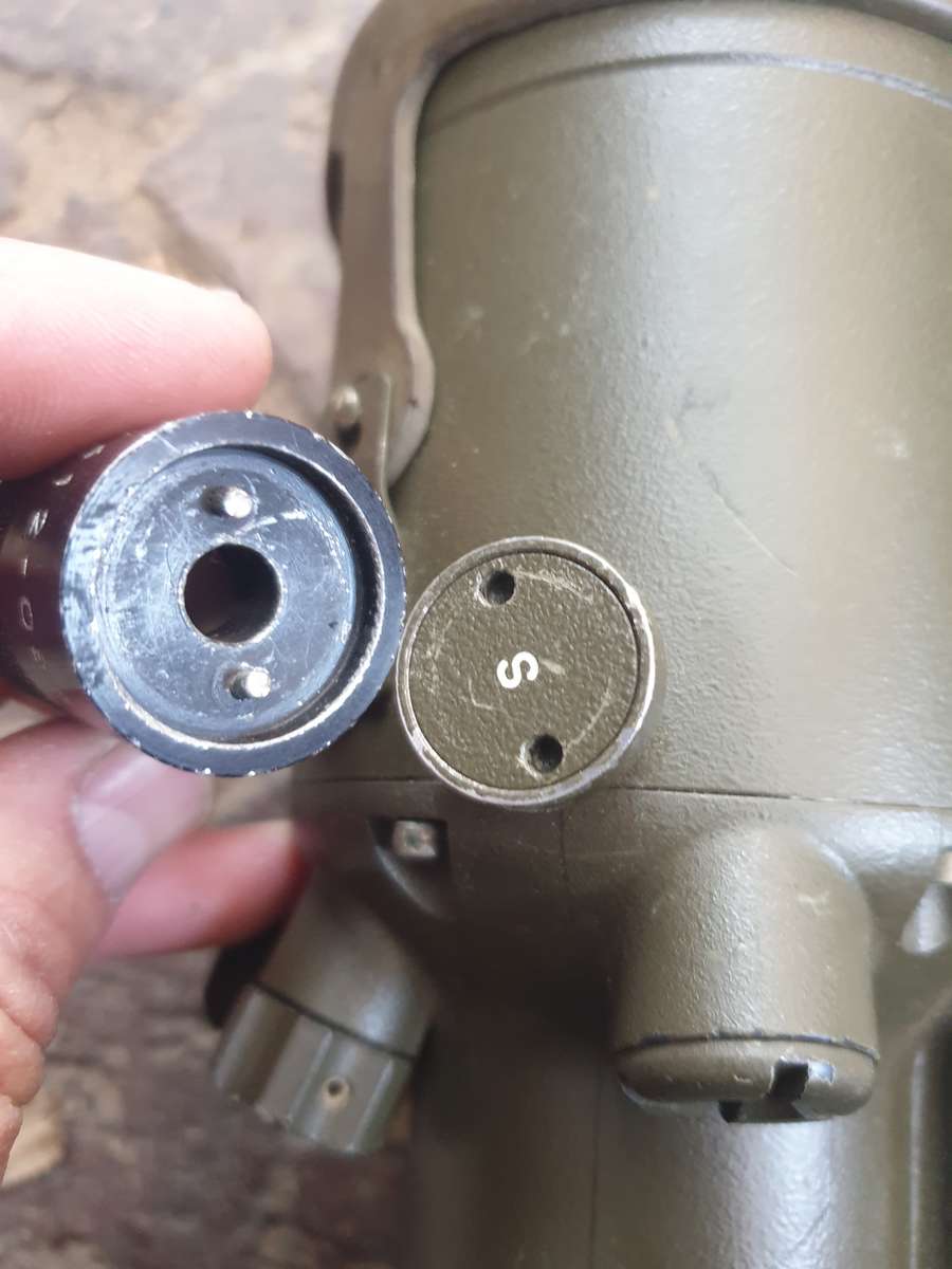 rarely seen SADF issue (ICN nr.) SA Army used Night Vision Device setting tool (spanner) - obsolete