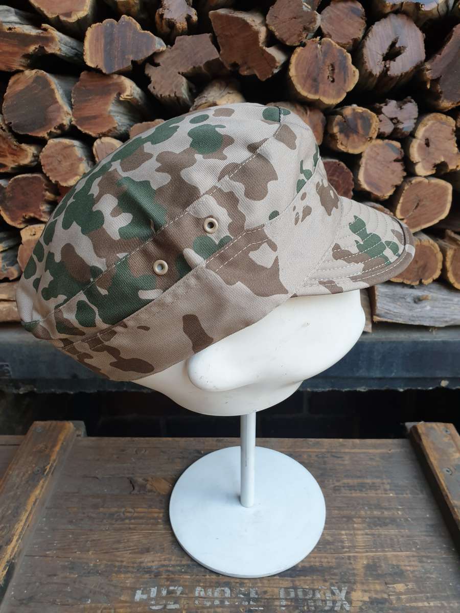 new unused large size (fits 58/59cm) German Bundeswehr Tropentarn (MILTEC brand) camo service cap