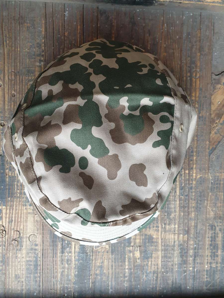 new unused large size (fits 58/59cm) German Bundeswehr Tropentarn (MILTEC brand) camo service cap